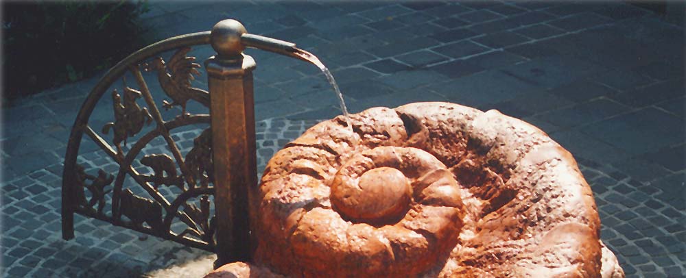 Brunnen  /  Bronze - Marmor